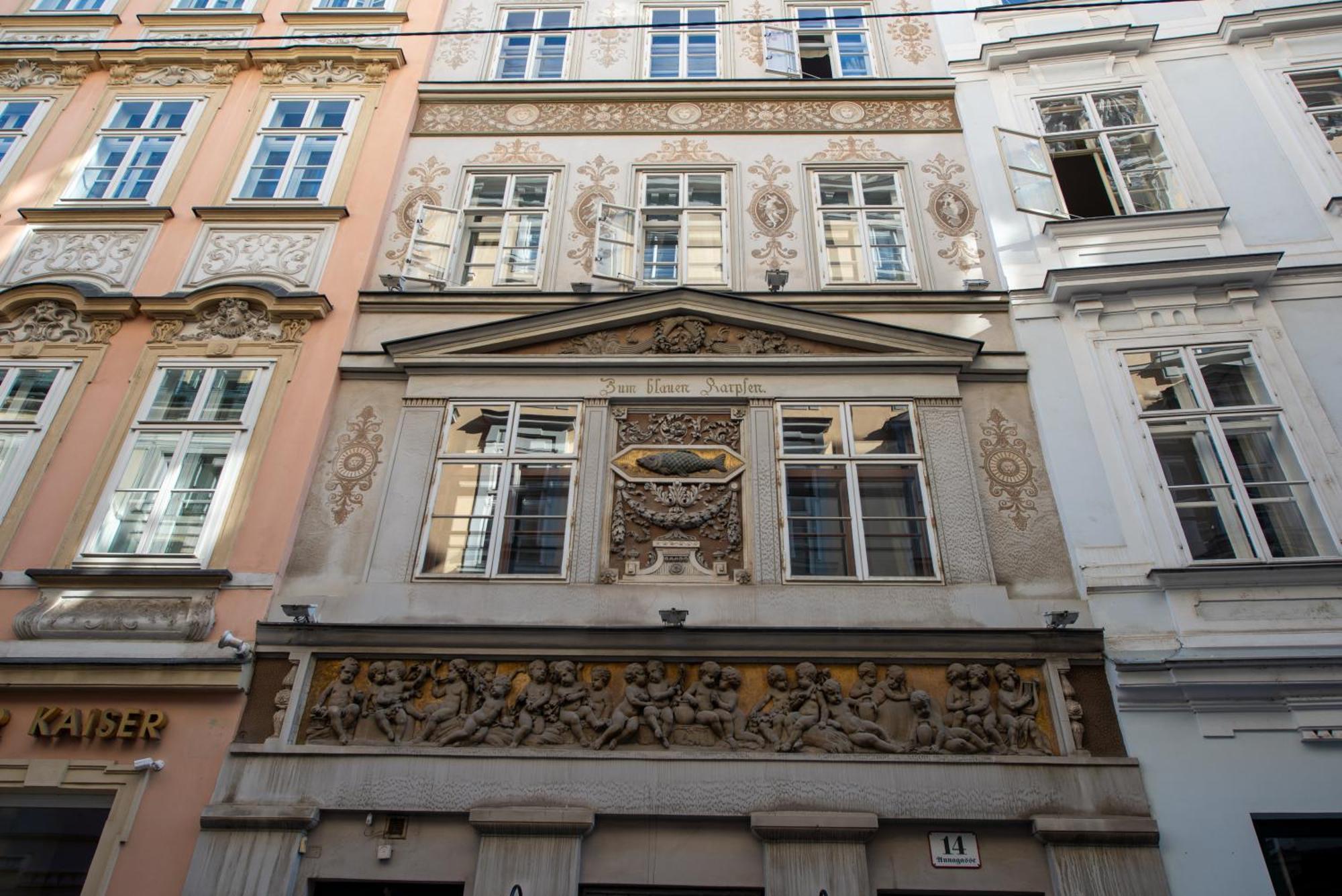 Apartamento Zum Blauen Karpfen Viena Exterior foto